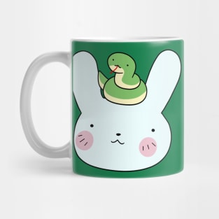 Bunny Face and Snake Mug